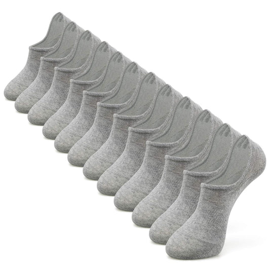 IDEGG Women & Men No Show Low Cut Anti‑Slip Casual Sports Running Socks