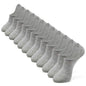 IDEGG Women & Men No Show Low Cut Anti‑Slip Casual Sports Running Socks
