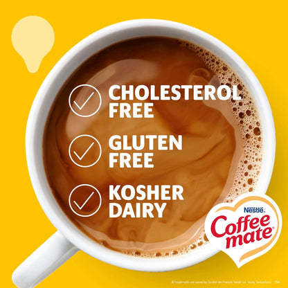 Nestle Coffee mate Original Non-Dairy Creamer Singles, 0.375 oz, 180-Pack