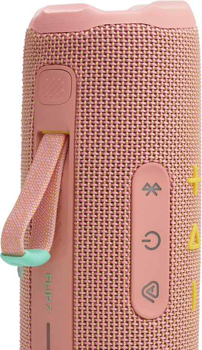 JBL Flip 7 Portable Bluetooth Speaker, Waterproof and Drop-Proof - Pink