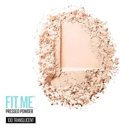 Maybelline Fit Me Matte + Poreless Pressed Face Powder Makeup & Setting Powder, Buff Beige, 1 Count