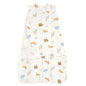 HALO 100% Cotton Sleepsack Swaddle, 3-Way Adjustable Wearable Blanket, TOG 1.5, Baby Blue, Newborn, 0-3 Months