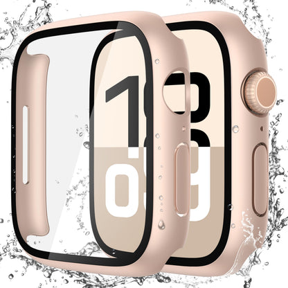 Misxi 2-Pack Waterproof Case for 46mm Apple Watch Series 11/10