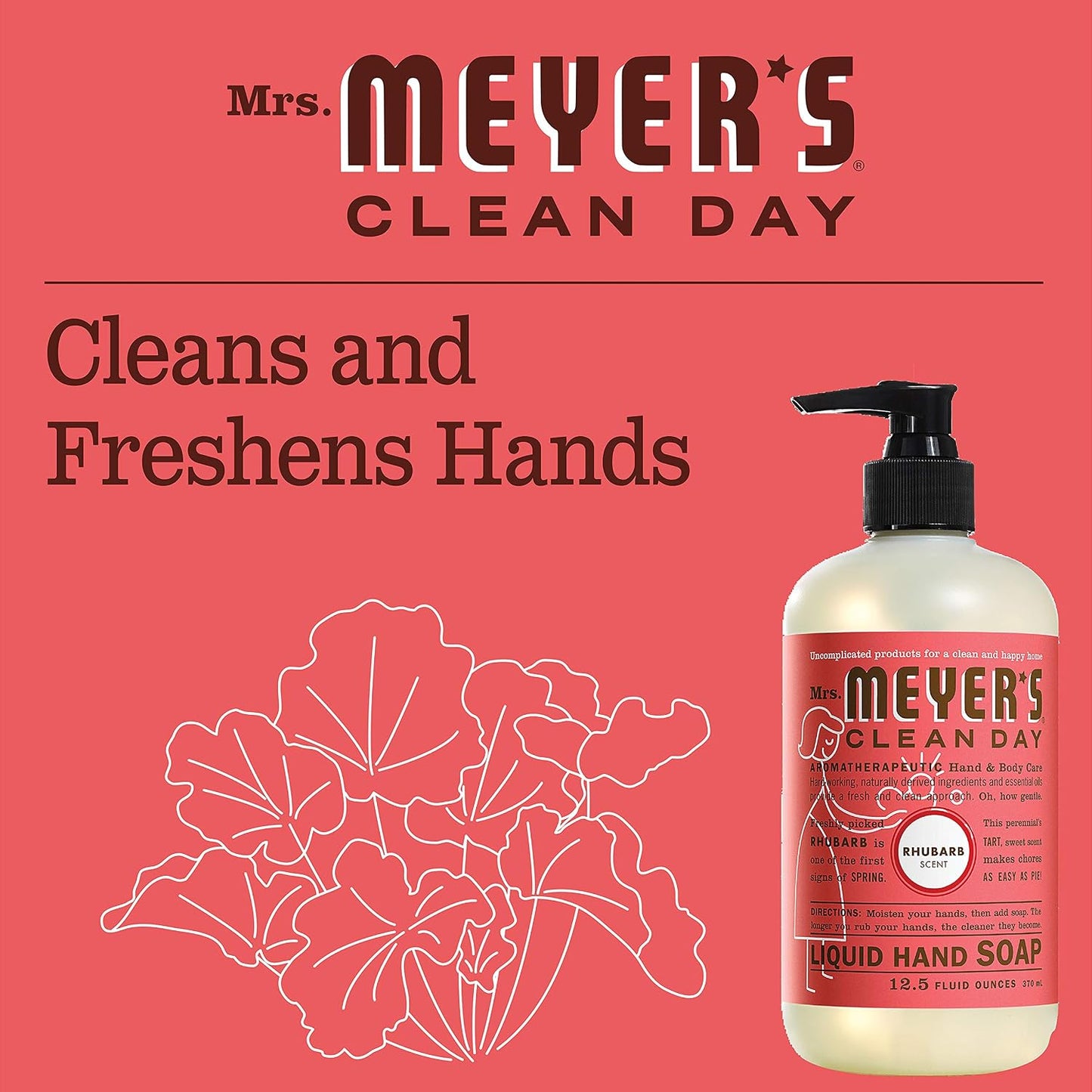 Mrs. Meyer's Clean Day, Hand Soap, Lavender Scent, 12.5 Fl Oz