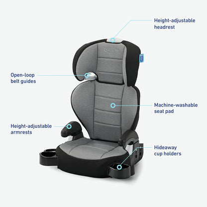 Graco TurboBooster 2.0 Highback Booster Car Seat, Declan