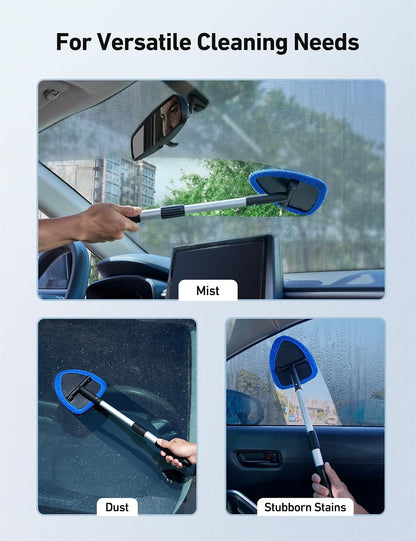 AstroAI 21" Extra-Long Windshield Cleaner Tool & Car Interior Detailing Kit