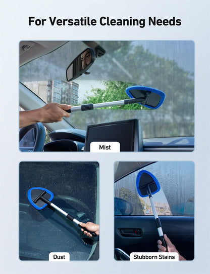 AstroAI 21" Extra-Long Windshield Cleaner Tool & Car Interior Detailing Kit