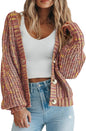PRETTYGARDEN Women's Chunky Knit Open Front Cardigan Sweaters Fall Outfits