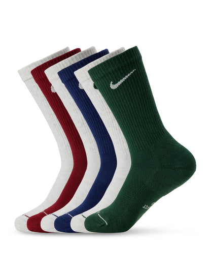 Nike Adult Dri-FIT Everyday Elevated Crew Socks (6-Packs) | Mens and Womens