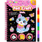 FUNNYB&G Foil Art Craft Kit for Kids, Sparkly Birthday Gift Toy for Boys