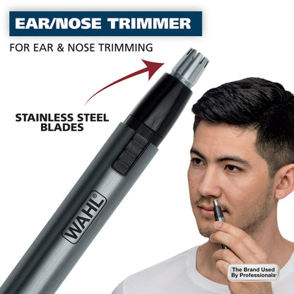 Wahl Micro Groomsman Battery Personal Trimmer for Eyebrows, Nose & Ear