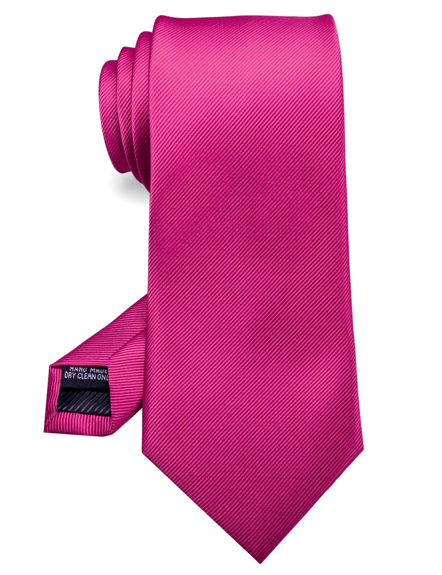 RBOCOTT Solid Color Tie Formal Necktie for Men