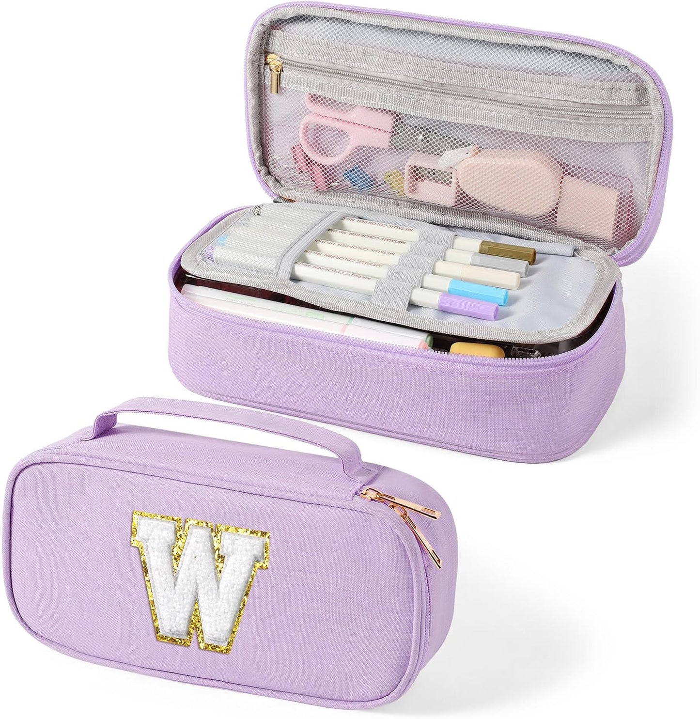 YOOLIFE Initial Bag, Birthday Gifts, Purple (S)