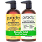PURA D'OR Deep Moisturizing Biotin Hair Regrwoth Conditioner Thickens, Softens, & Moisturizes Dry, Frizzy, Damaged Hair w/Argan Oil, Pumpkin, Rosemary, Honeysuckle, Vitamin E, Men & Women, 16oz
