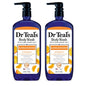 Dr Teal's Body Wash with Pure Epsom Salt, Relax & Relief with Eucalyptus & Spearmint, 24 fl oz (Pack of 2)