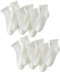 Hstyle 6 Pairs of Ruffle Socks Women, Cute Ruffle Ankle Socks