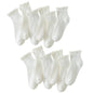 Hstyle 6 Pairs of Ruffle Socks Women, Cute Ruffle Ankle Socks