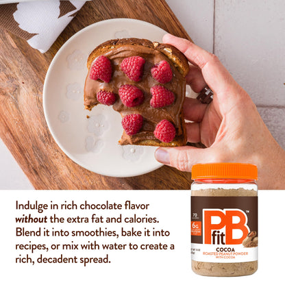 PBfit Classic Peanut Butter Powder 30 Oz, Peanut Spread with 8g Protein