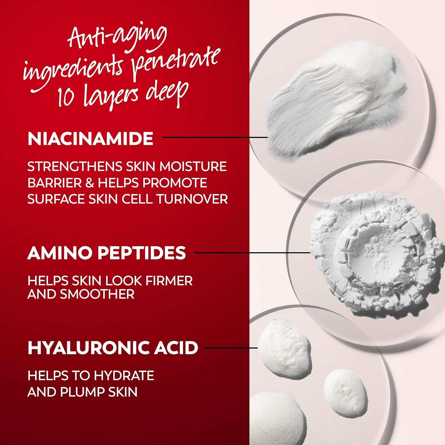 Olay Face Moisturizer, Regenerist Micro-Sculpting Facial Cream for Women - Anti-Aging, Anti-Wrinkle, Firming Skin Care - Triple Collagen Cream, Peptide Moisturizer, Hyaluronic Acid, Niacinamide, 1.7oz