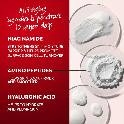 Olay Face Moisturizer, Regenerist Micro-Sculpting Facial Cream for Women - Anti-Aging, Anti-Wrinkle, Firming Skin Care - Triple Collagen Cream, Peptide Moisturizer, Hyaluronic Acid, Niacinamide, 1.7oz