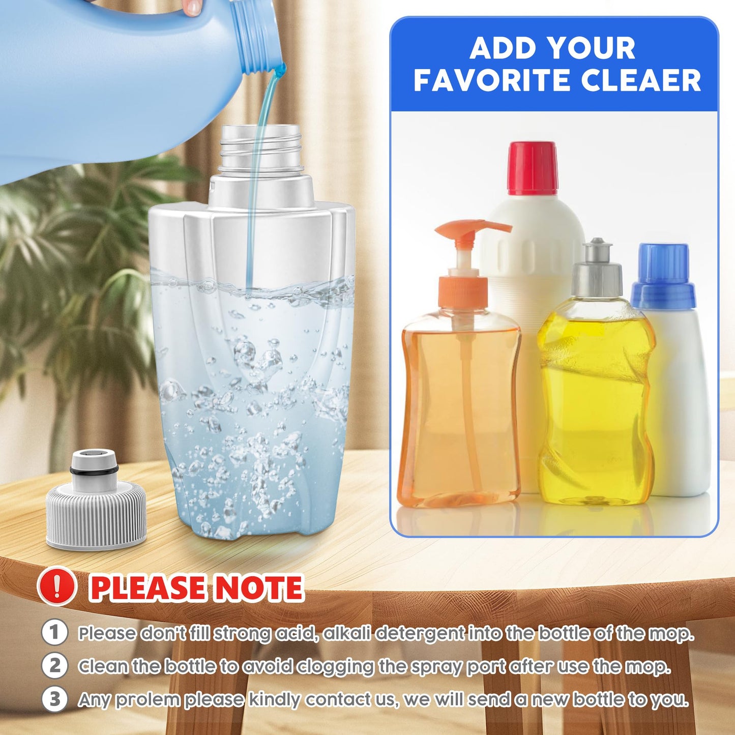Microfiber Spray Mops for Floors Cleaning: Wet Dry Mop Hardwood Floor Mops