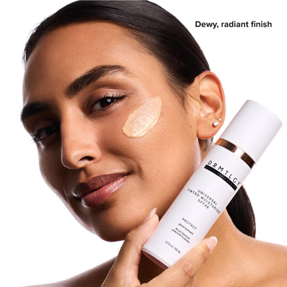 DRMTLGY Universal Tinted Moisturizer SPF 46, Dewy Tinted Sunscreen