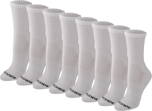Saucony Women's RunDry Performance Heel Tab Athletic Socks, Available in S-L (8, 16, 24 Pairs)