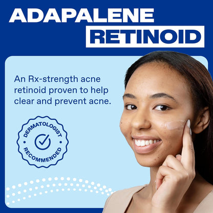 Differin Acne Retinoid Treatment Gel, 0.1% Adapalene, 45g Pump