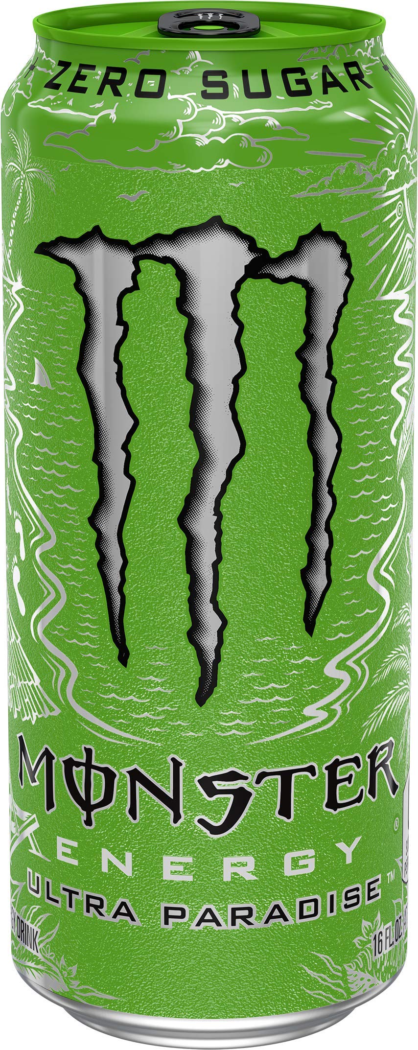 Monster Energy Zero Ultra, Sugar Free Energy Drink, 16 Ounce