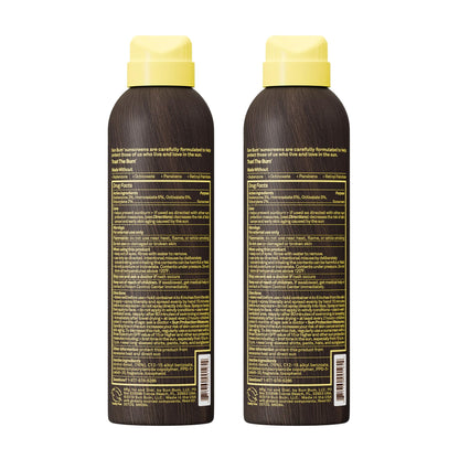 Sun Bum Original SPF 50 Broad Spectrum Sunscreen Body Spray - 6 oz (2-Pack)