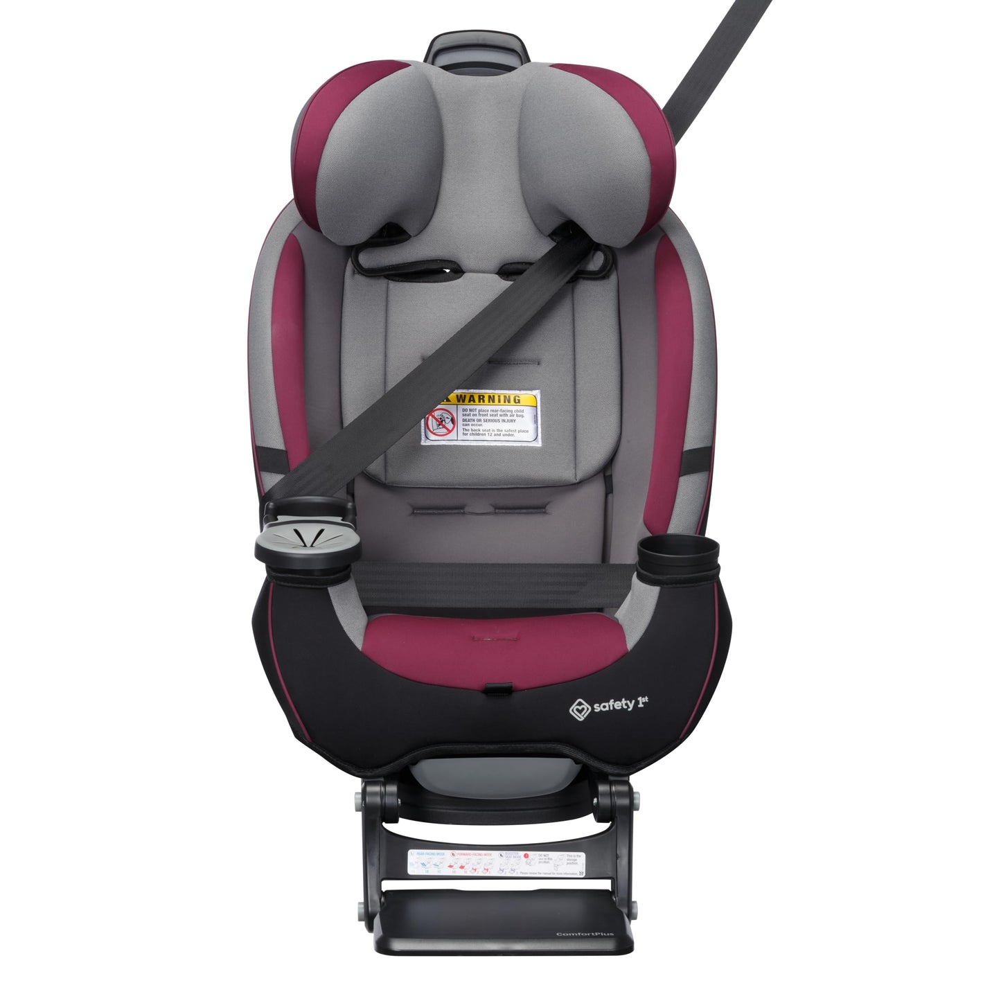 Safety 1st Grow and Go All-in-One Convertible Car Seat, Rear Facing, 5-40 lbs, Forward Facing (30–65 lbs), High Back Booster Seat 40-100 pounds, Alaskan Blue