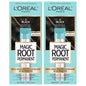 L'Oreal Paris Magic Root Permanent Hair Color Kit, 100% Gray Hair Coverage In Just 10 Minutes, Precision Brush Applicator for Seamless Application, 4 Dark Brown (2 Count)