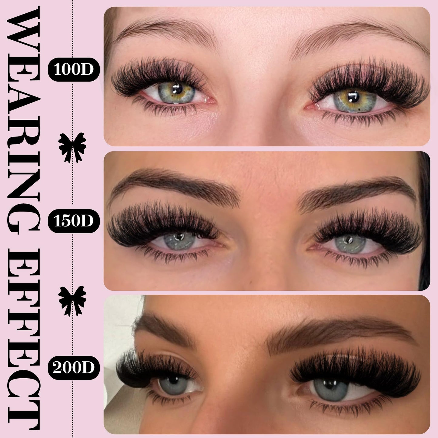 Goddvenus Pre-made Spikes Lash Clusters Wispy Manga Eyelash Clusters