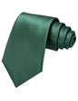 JEMYGINS Solid Color Tie Mens Necktie for Business and Wedding