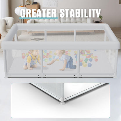 Hiaksedt Baby Playpen 50x50 Inch, Play Pens for Babies and Toddlers
