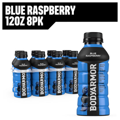 BODYARMOR Sports Drink, Strawberry Banana, Electrolyte Drink Hydration, 12 Fl Oz Bottles (8 Pack), Flavored Coconut Water with B Vitamins & Antioxidants
