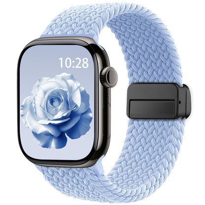 Braided Stretchy Magnetic Band Compatible with Apple Watch Bands Women Men