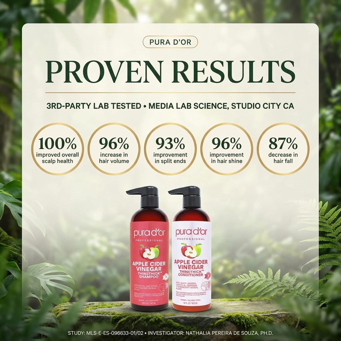 PURA D'OR Deep Moisturizing Biotin Hair Regrwoth Conditioner Thickens, Softens, & Moisturizes Dry, Frizzy, Damaged Hair w/Argan Oil, Pumpkin, Rosemary, Honeysuckle, Vitamin E, Men & Women, 16oz