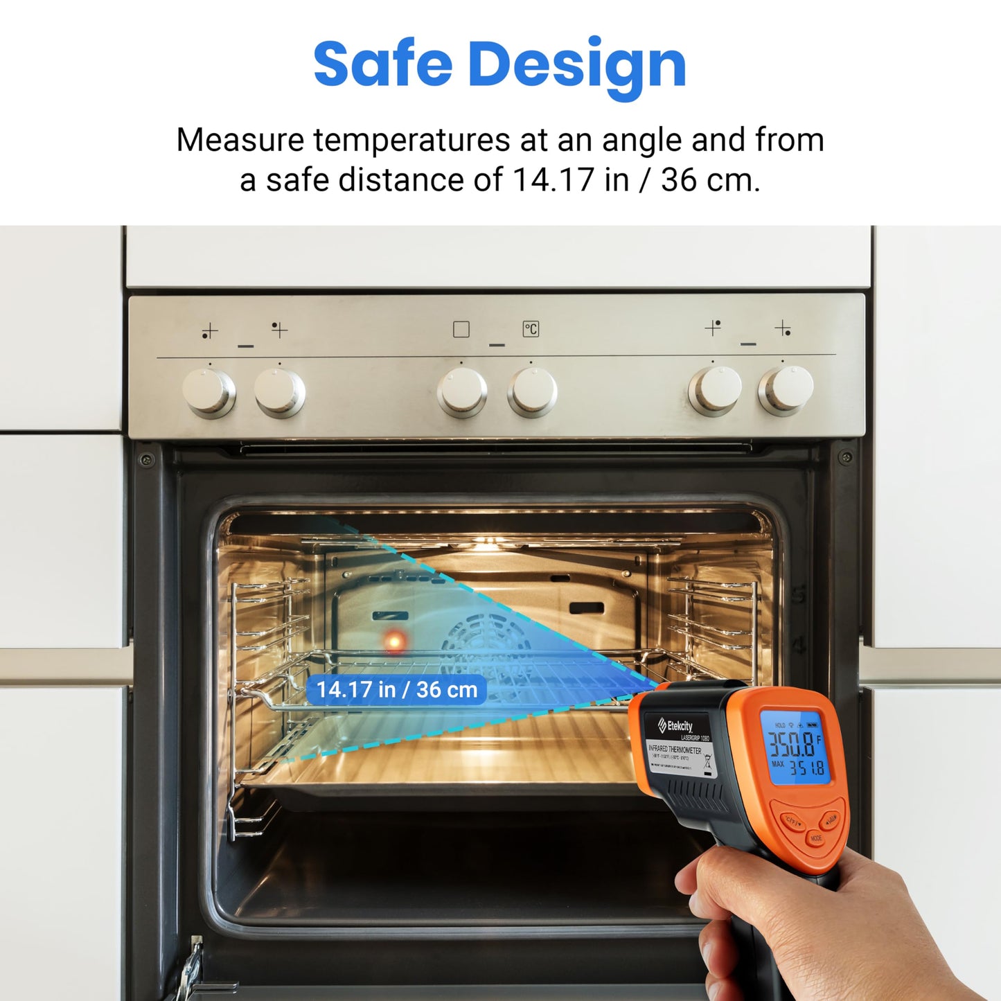 Etekcity Infrared Thermometer Laser Temperature Gun 774