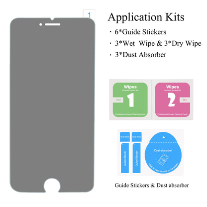 Ailun 3 Pack Privacy Screen Protector for iPhone 16 Pro Max, Tempered Glass