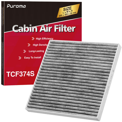 Puroma Cabin Air Filter Activated Carbon for CF11920 CP920 6043C Ford C-Max