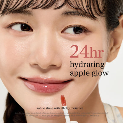 NOONI Korean Lip Oil - Applepeony - pH Color-Changing Plumping Lip Gloss