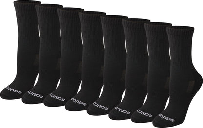Saucony Women's RunDry Performance Heel Tab Athletic Socks, Available in S-L (8, 16, 24 Pairs)