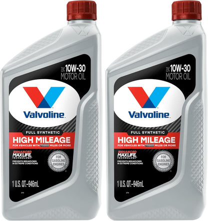 Valvoline MaxLife High Mileage 5W-30 Synthetic Blend Motor Oil 5 Quart