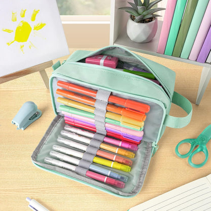 Sooez Original High Capacity Pencil Case, Big Pencil Bag Pouch Organizer