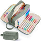Sooez High Capacity Pencil Case, Soft Corduroy Pencil Pouch