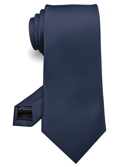 RBOCOTT Solid Color Tie Formal Necktie for Men