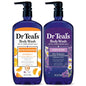 Dr Teal's Body Wash with Pure Epsom Salt, Relax & Relief with Eucalyptus & Spearmint, 24 fl oz (Pack of 2)