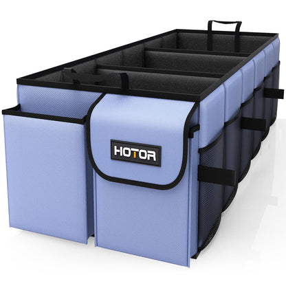 HOTOR Trunk Organizer - Foldable Car Organizer for SUVs & Sedans Storage
