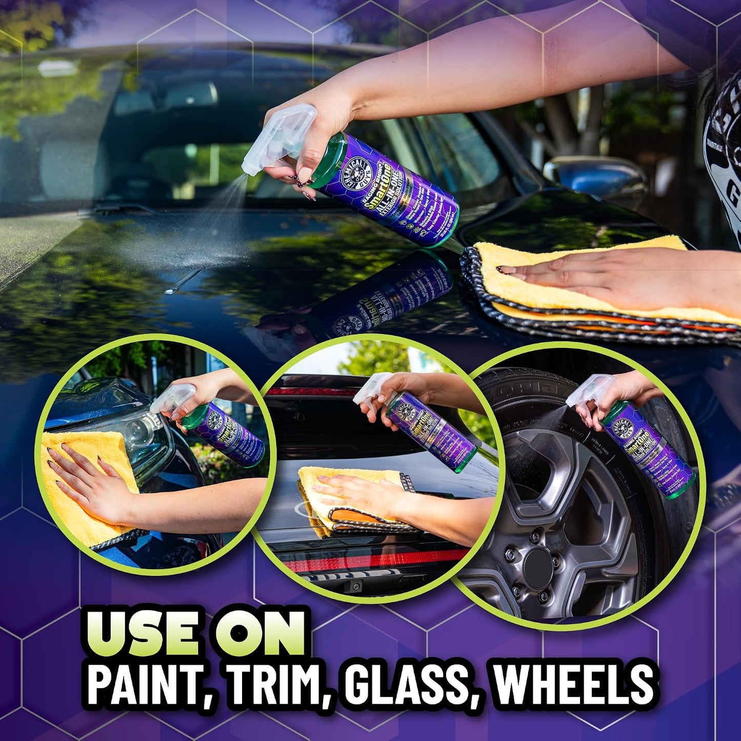 Chemical Guys, Total Interior Cleaner, Protectant & Car Detailer, 16 oz